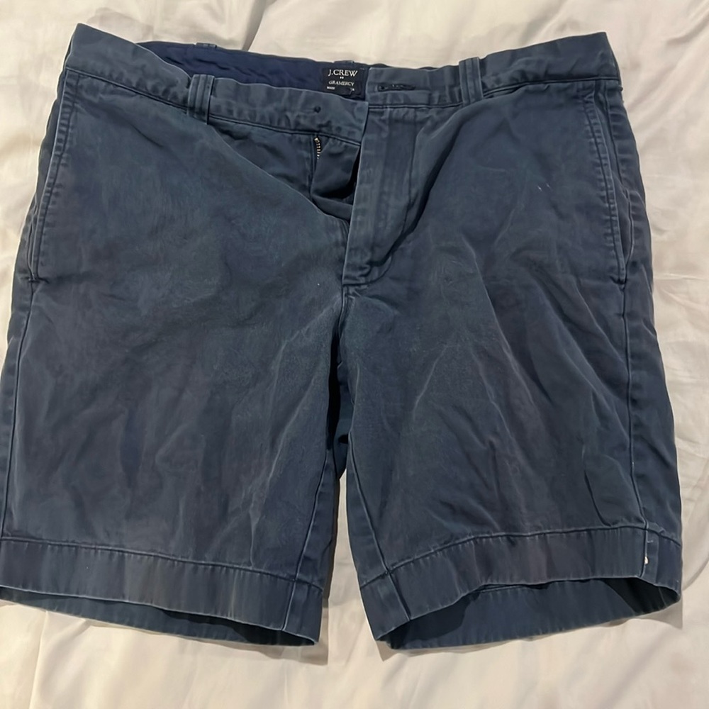 Navy blue size 33w j. Crew shorts